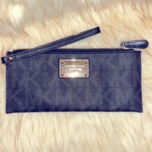 Michael Kors Black Wristlet